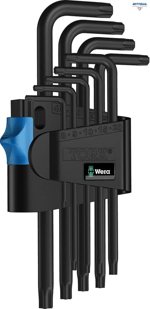 WERA 05024244001 Комплект Torx ключове BlackLaser HF - Rittbul