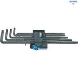WERA 05024450001 Комплект Torx ключове BlackLaser HF, дълги - TX 8-40