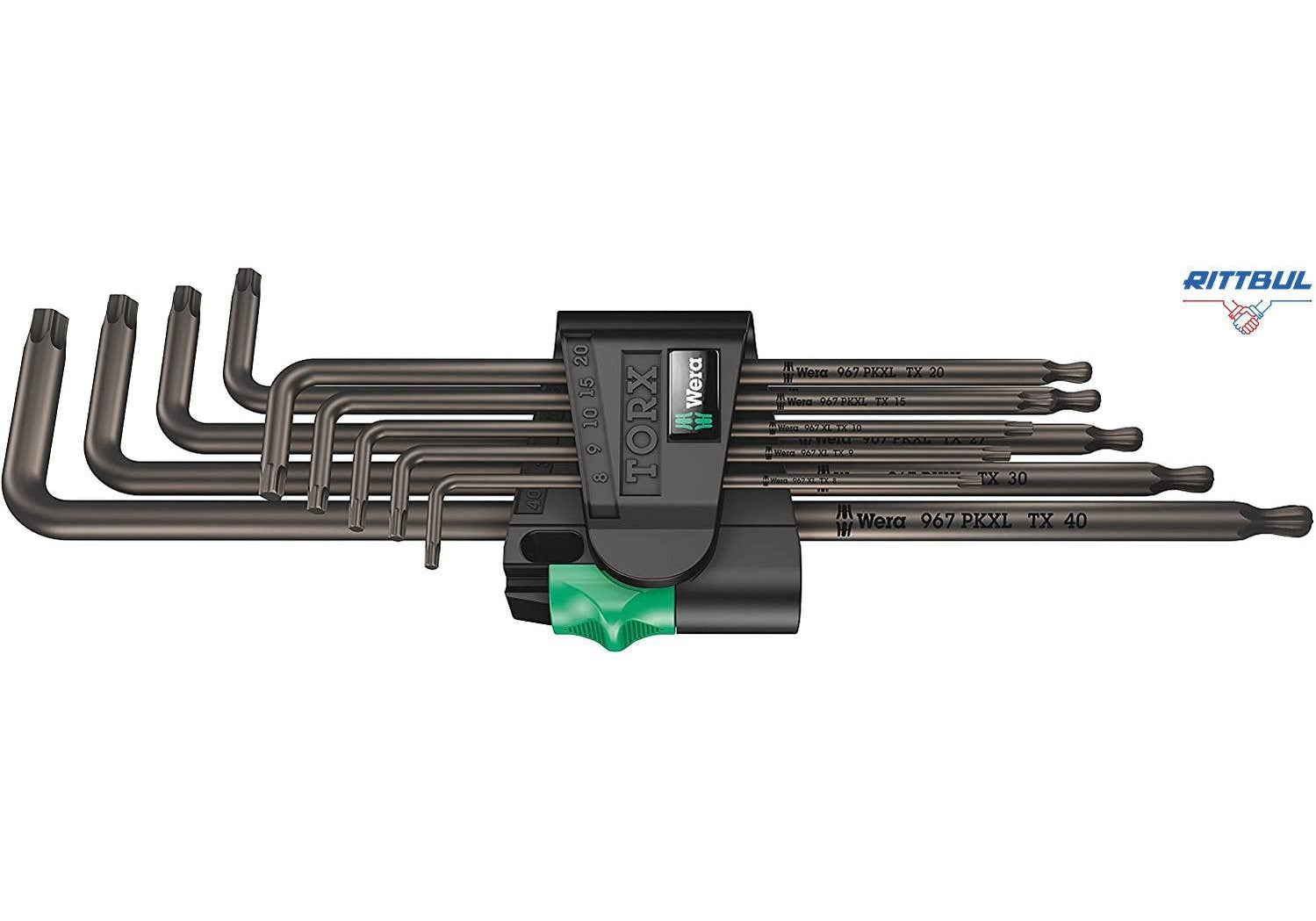 WERA 05024460001 Комплект Torx ключове BlackLaser/1/ - Rittbul