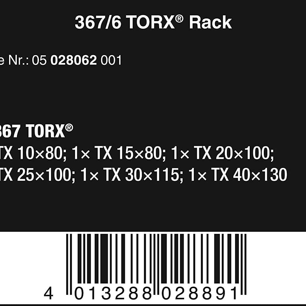 WERA 05028062001 Комплект отвертки Kraftform Plus TORX (6 броя)/1/