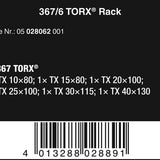 WERA 05028062001 Комплект отвертки Kraftform Plus TORX (6 броя)/1/