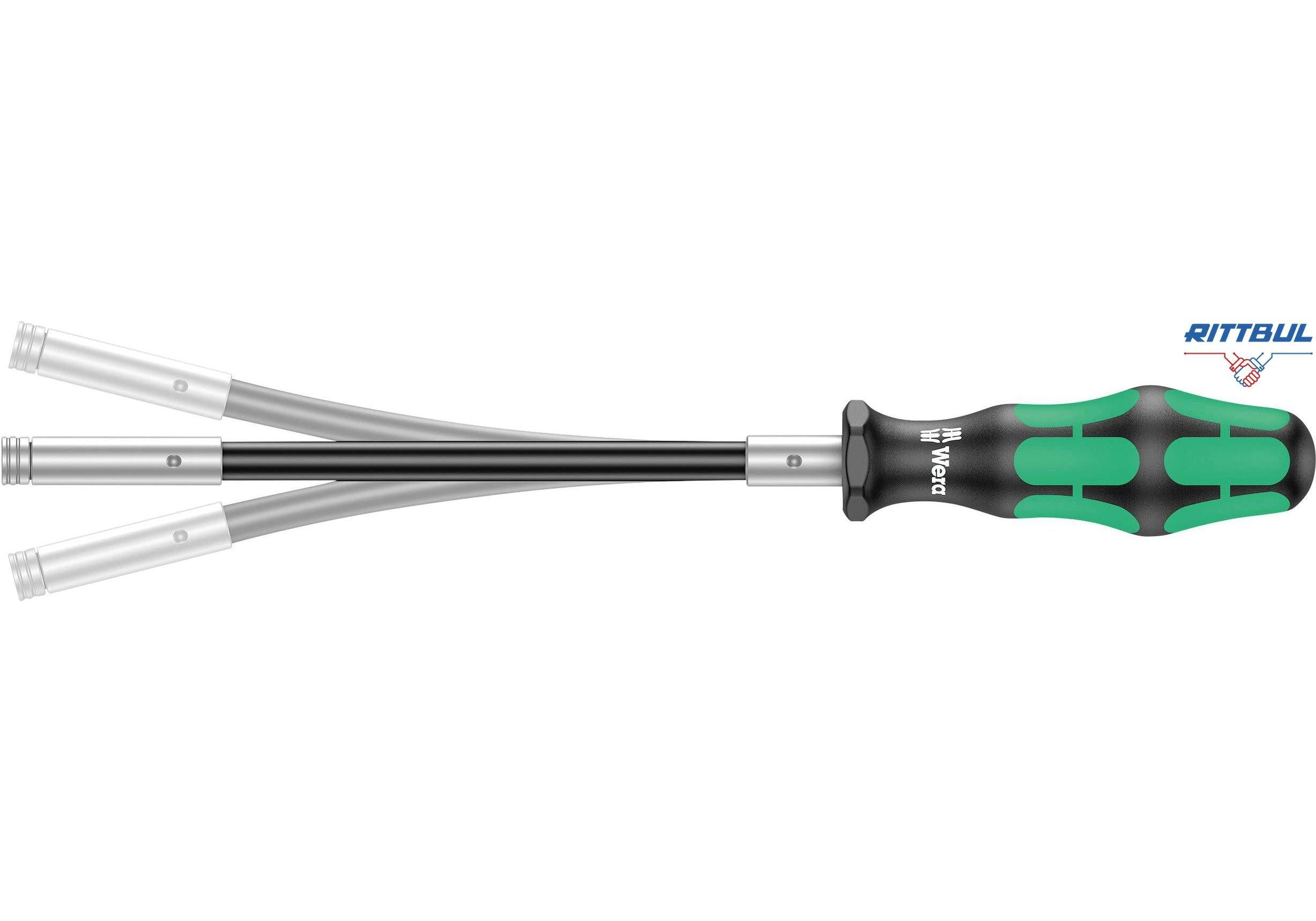 WERA 05028161001 Отвертка шестостен 1/4“, гъвкава, Extra Slim