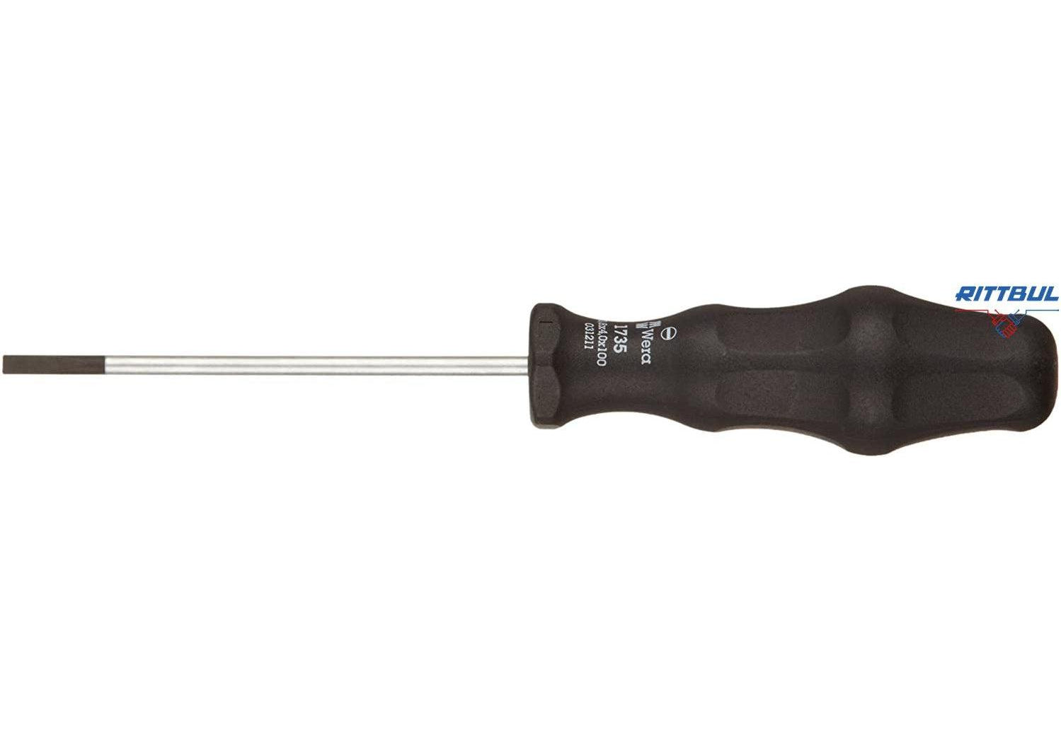 WERA 05031211001 Отвертка Classic 0.8 х 4.0 х 100 мм