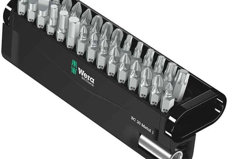 WERA 05057434001 Комплект битове с държач Bit-Check 30 Metal 1 (30 части) - Rittbul