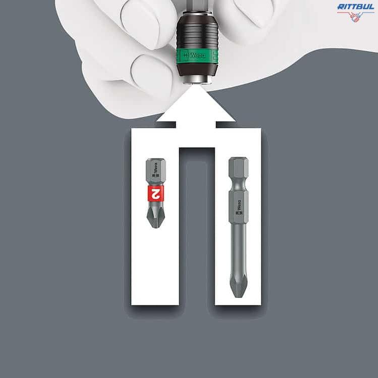 WERA 05057460001 Комплект инструменти KK100 (52 части) - Rittbul