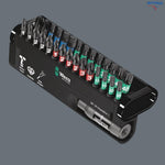 WERA 05057690001 Комплект битове Bit-Check 30 Impaktor 1 с държач (30 части) - Rittbul