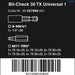 WERA 05057908001 Комплект битове Bit Save Classic 8 (Torx) - Rittbul