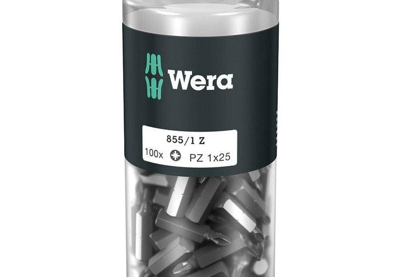 WERA 05072449001 Битове TORX TX25 х 25 мм (100 броя) - Rittbul