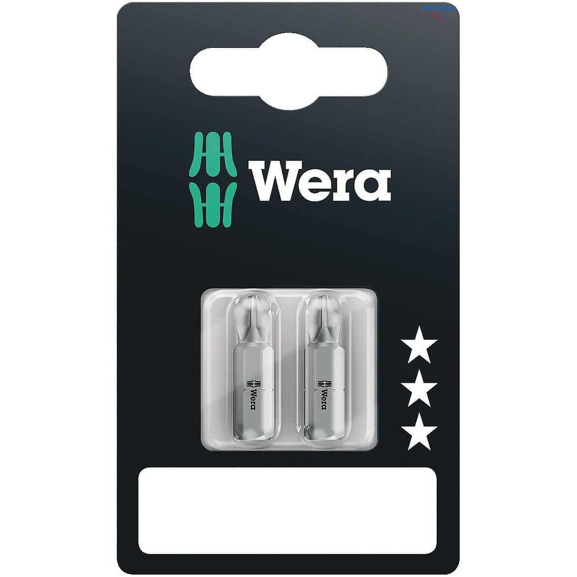 WERA 05073305001 Накрайник 851/1 Z SB PH 2 x 25 мм ,2 броя - Rittbul