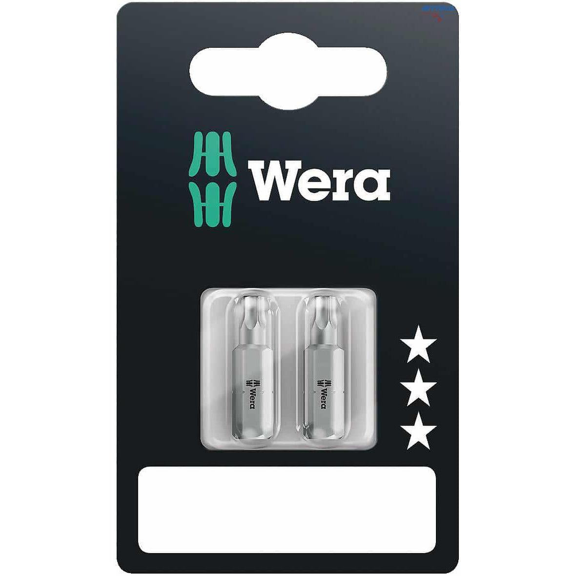 WERA 05073340001 Накрайник 867/1 SB TX 15 x 25 мм (2 броя) - Rittbul