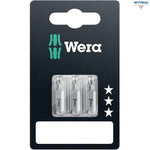 WERA 05073375001 Комплект накрайници TX 10/TX 15/TX 20 x 25 мм (3 части) - Rittbul