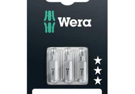 WERA 05073375001 Комплект накрайници TX 10/TX 15/TX 20 x 25 мм (3 части) - Rittbul