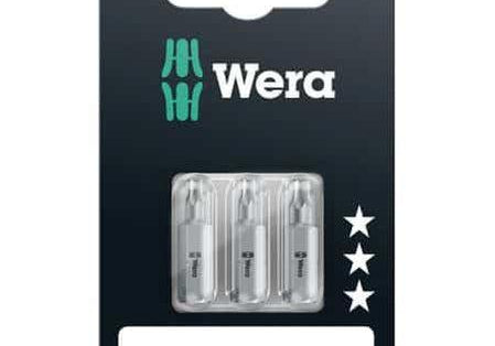 WERA 05073376001 Комплект накрайници TX 25/TX 30/TX 40 x 25 мм (3 части) - Rittbul