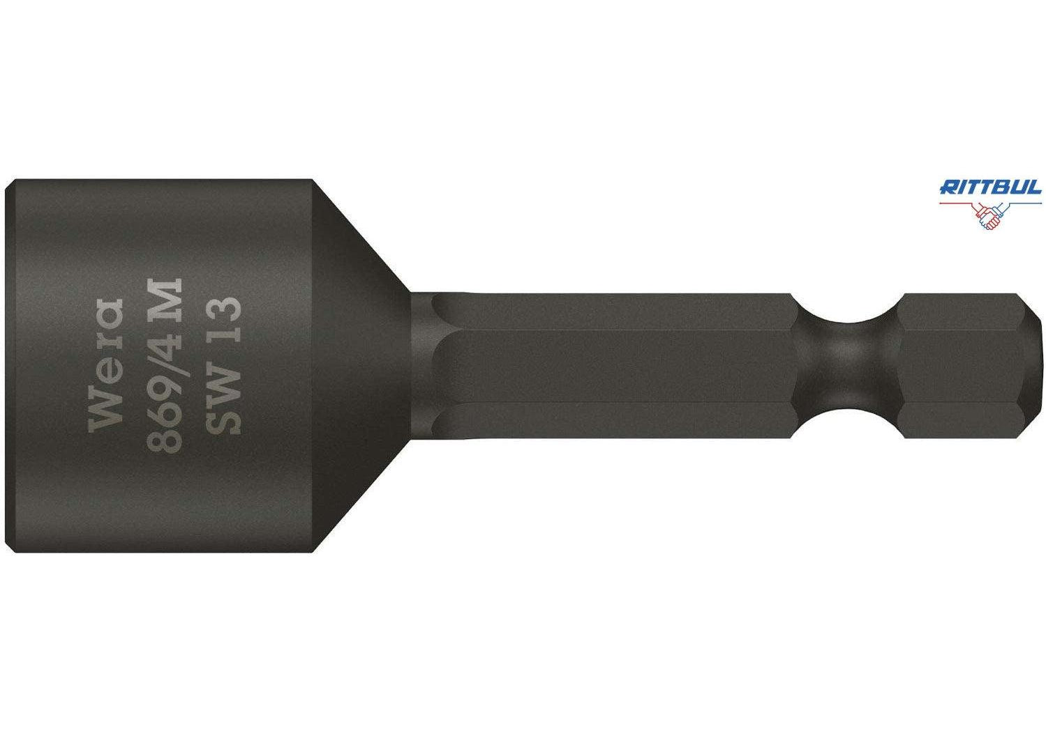 WERA 05073503001 Магнитен накрайник 8,0 x 50,0 мм SB - Rittbul
