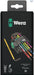 WERA 05073599001 Комплект TORX BO имбусни ключове Multicolour - 9 броя - Rittbul