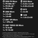 WERA 05073677001 Комплект отвертки Kraftform Micro Electronics (12 части) - Rittbul