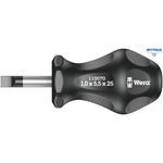 WERA 05110070001 Отвертка Stubby/Carburettor 1.0 х 5.5 х 25 мм
