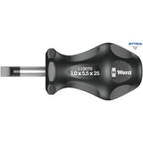 WERA 05110070001 Отвертка Stubby/Carburettor 1.0 х 5.5 х 25 мм
