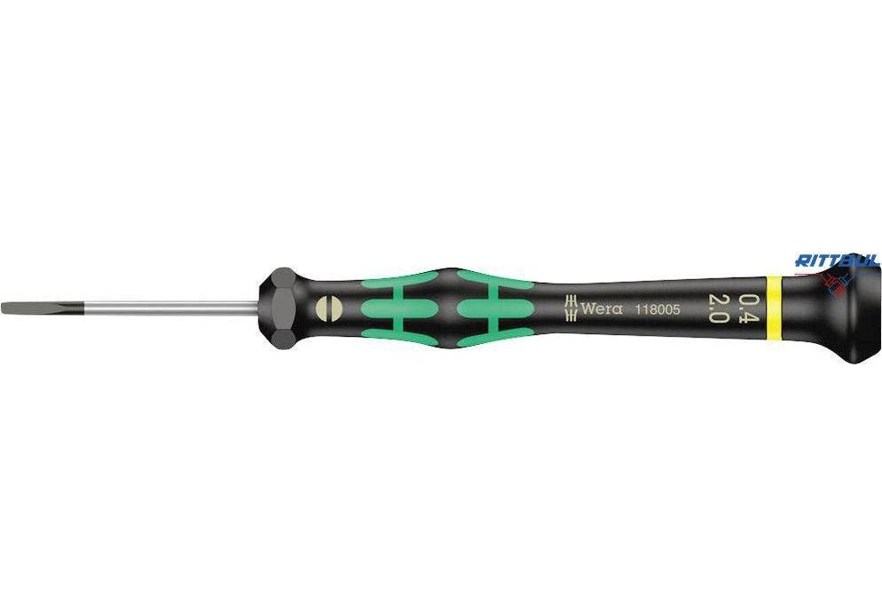 WERA 05118000001 Отвертка Micro 0.25 х 1.2 x 40 мм