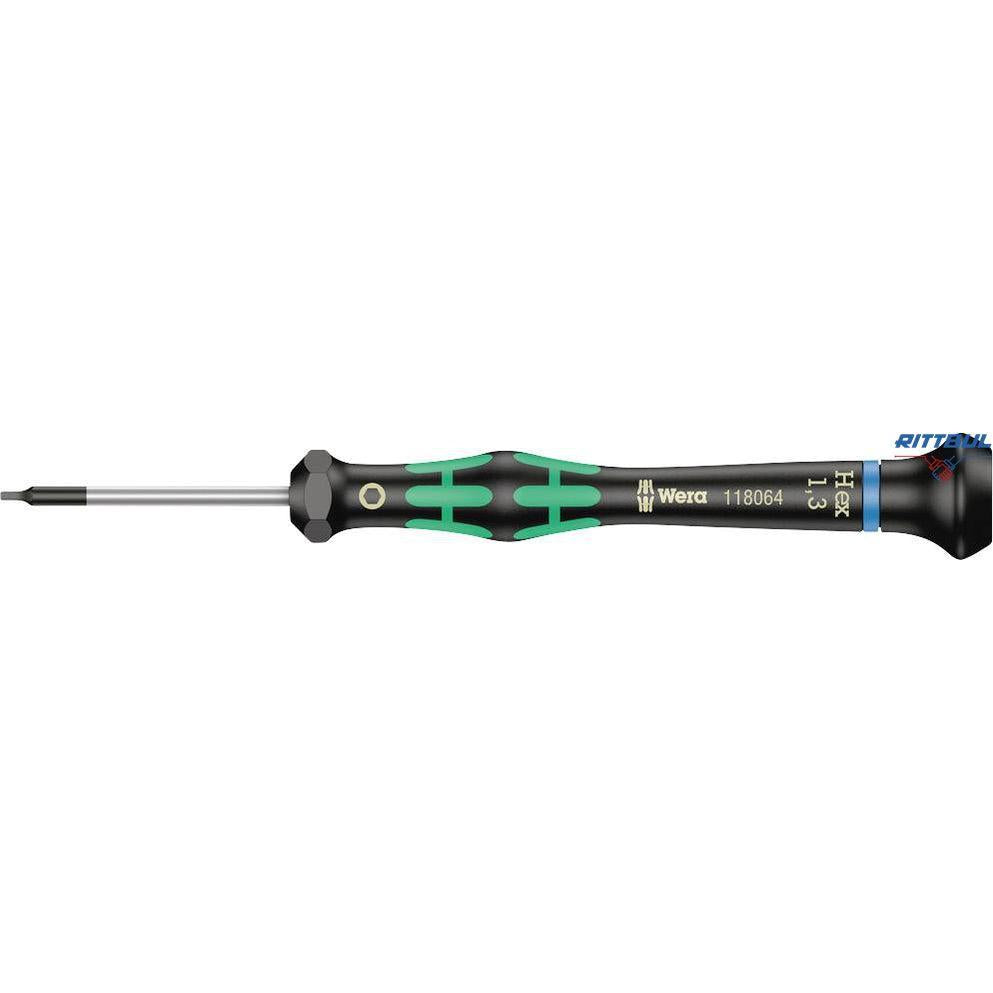 WERA 05118064001 Отвертка Micro Hex-Plus 1.3 х 40 мм