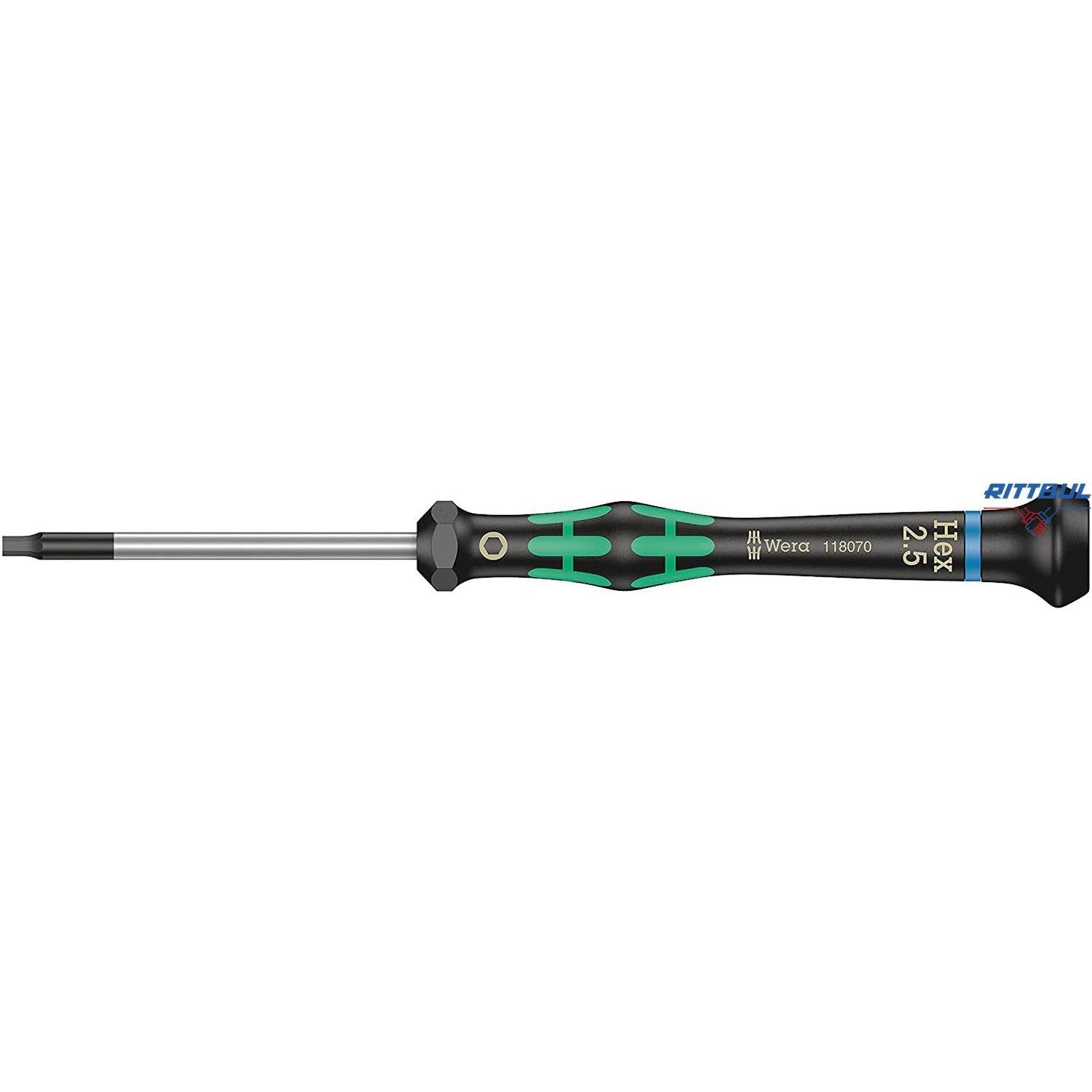 WERA 05118070001 Отвертка Micro Hex-Plus 2.5 х 60 мм
