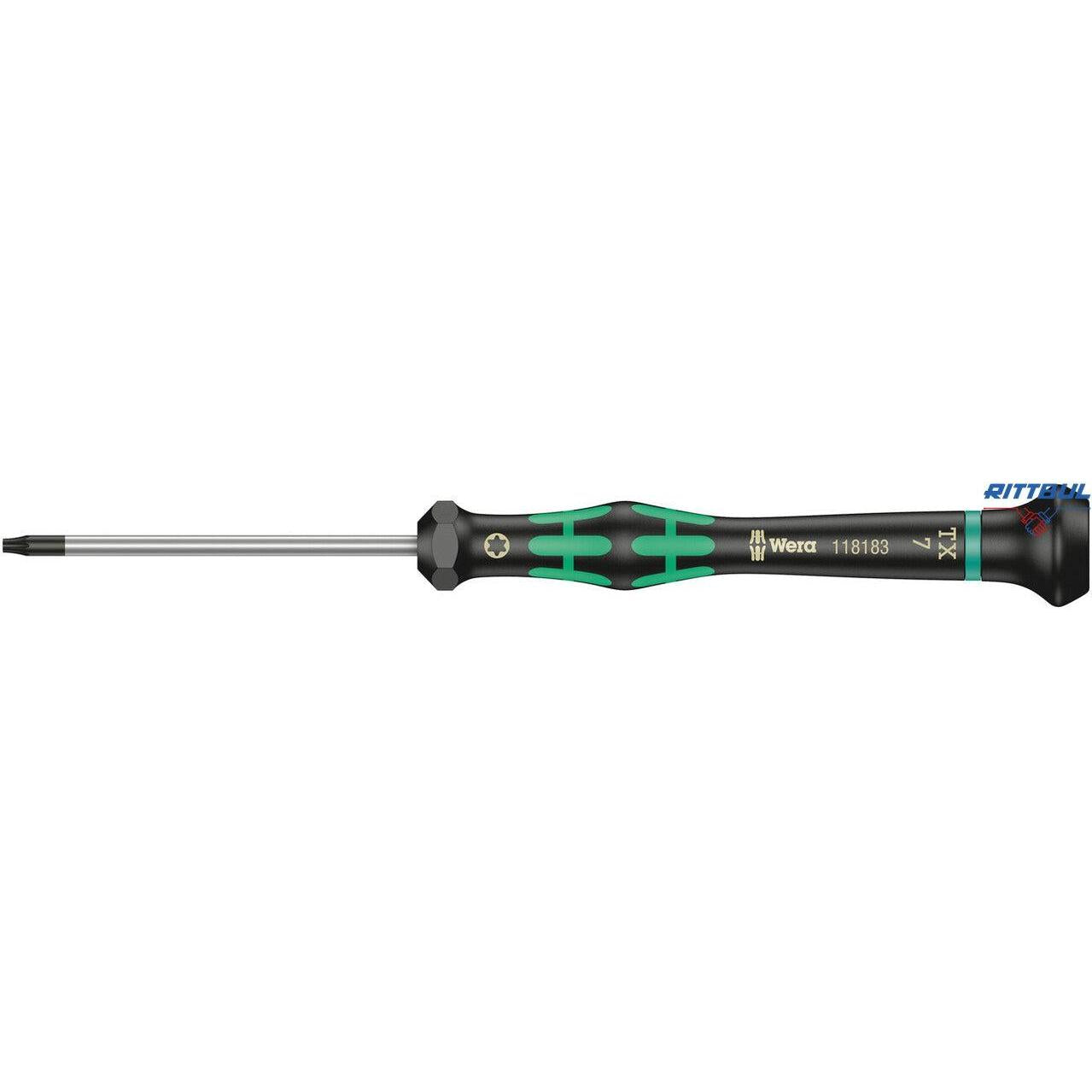 WERA 05118183001 Отвертка Micro TORX HF TX7 х 60 мм