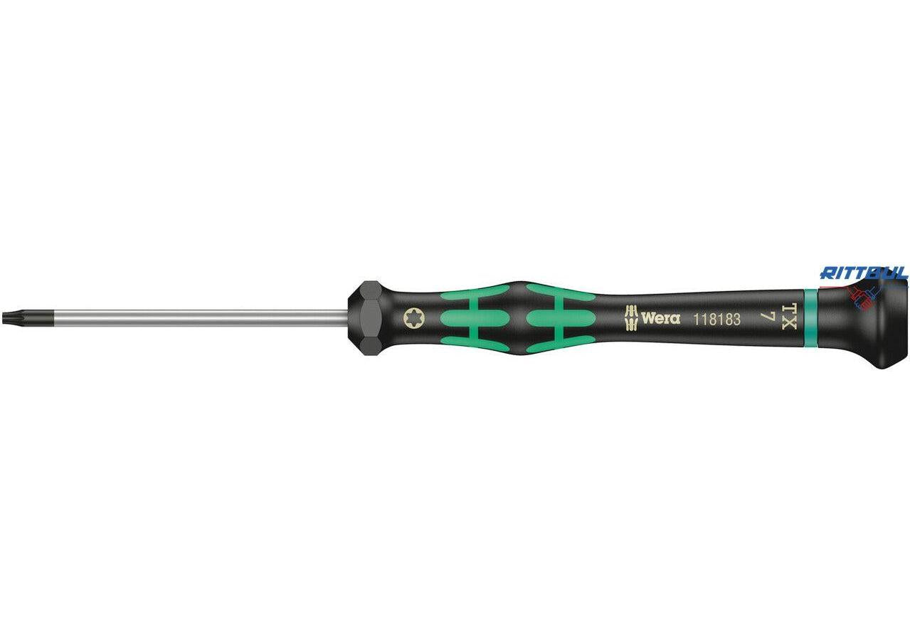 WERA 05118183001 Отвертка Micro TORX HF TX7 х 60 мм