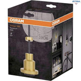 LEDVANCE 4058075800663 Висящо тяло за ретро лампи с държач Е27 и кабел 3м, златно - Rittbul